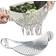 Spring Park Crescent Pot Strainer 5.4"