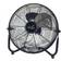 Vie Air 9 Inch High Velocity Tilting 3 Speed Metal Floor Fan