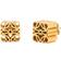 Loewe Anagram Stud Earrings - Gold