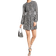 Michael Kors Sequined Leopard Print Georgette Dress