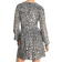 Michael Kors Sequined Leopard Print Georgette Dress