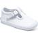 Keds Kid's Champion Toe Cap T-Strap - White Leather