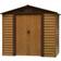 OutSunny Garden Shed with Sliding Doors 7.7x6.4ft