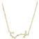 Sterling Forever Scorpio When Stars Align Constellation Necklace - Gold/Transparent