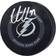 Fanatics Tampa Bay Lightning Victor Hedman Autographed 2019 Model Official Game Puck