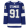 Fanatics Tampa Bay Lightning Steven Stamkos Autographed Blue Adidas Authentic Jersey with 2020 Stanley Cup Final Patch