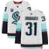 Fanatics Seattle Kraken Philipp Grubauer Autographed with Inaugural Season Jersey Patch