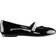 Nina Girl's Nataly Flat Shoes - Black Patent