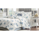 Harbor House Beach House Bedspread White, Blue (274.3x243.8)