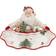 Spode Christmas Tree Figural Santa Serving Dish