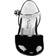 Nina Toddler's Cera - Black
