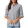 Gloria Vanderbilt Women's 3/4 Sleeve Button-Down Amanda Shirt