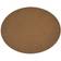 Lind DNA Oval L Bordstablett Brun, Grå, Grön, Blå, Svart, Vit (46x35cm)