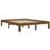 vidaXL Solid Pine 23cm Bettrahmen