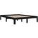 vidaXL Solid Pine 23cm Sengeramme 140x190cm