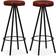 vidaXL 245443 Taburete de bar 76cm 2pcs