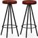 vidaXL 245443 Taburete de bar 76cm 2pcs
