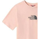 The North Face Girl's Cropped Graphic T-shirt - Pink