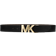 Michael Kors Reversible Logo and Leather Waist Belt