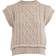 Neo Noir Malley Cable Knit Waistcoat