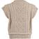 Neo Noir Malley Cable Knit Waistcoat