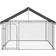 vidaXL Outdoor Dog Cage with Roof 200x200x150cm