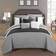 Chic Home Osnat Bed Linen Black, Blue, Purple, Grey, Brown (274.3x)