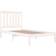 vidaXL Solid Pine 31cm Sengeramme 75x190cm