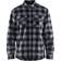 Blåkläder Lined Flannel Shirt - Dark Grey/Black