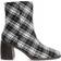 Journee Collection Sloann - Black Plaid Print