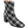 Journee Collection Sloann - Black Plaid Print