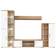 vidaXL TV cabinet with LED TV-bord 260x180cm
