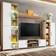 vidaXL TV cabinet with LED Fernsehschrank 260x180cm