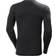 Helly Hansen Men's Lifa Merino Midweight Crew Base Layer - Black