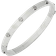 Tory Burch Miller Stud Hinge Bracelet - Silver