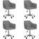 vidaXL Swivel Kitchen Chair 83cm 4pcs