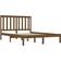 vidaXL Solid Pine 31cm Sängram 150x200cm