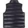 Moncler Kid's Tib Logo Quilted Vest - Black