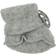 ENGEL Natur Baby Bootees with Ribbon - Grey Melange