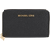 Michael Kors Small Pebbled Leather Wallet - Black