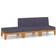 vidaXL 3058146 Loungesæt, borde inkl. 2 stole