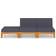 vidaXL 3058146 Loungesæt, borde inkl. 2 stole