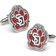 Cufflinks Inc University of South Dakota Cufflinks - Silver/Multicolour