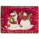 Certified International Holiday Magic Snowman Rectangular Serving Platter & Tray