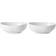 Royal Copenhagen White Fluted Oval Skål 2st