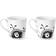 Royal Copenhagen Sort Mega Riflet Kop & Krus 28cl 2stk