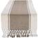 DII Dobby Stripe Tablecloth Blue, Green, Gray, Brown, Gold, Black, Orange, Red (274.3x33cm)