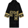 Versace I Heart Baroque Bath Robe - Black