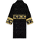 Versace I Heart Baroque Bath Robe - Black