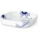 Royal Copenhagen Blå Mega Riflet Ovnfast fad 25cm 8cm